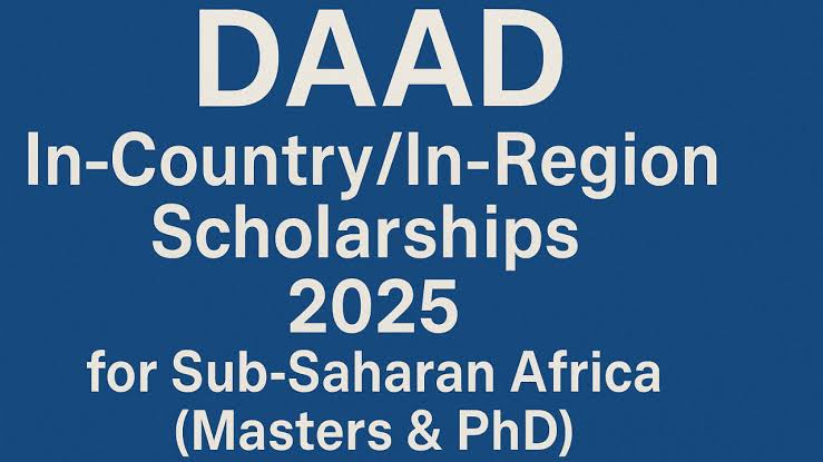 DAAD Scholarships for Sub-Saharan Africans